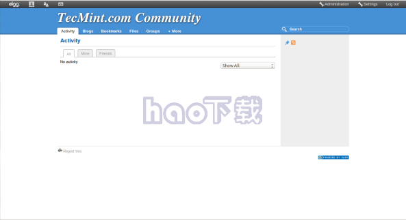 Elgg(开源SNS) v6.3.1