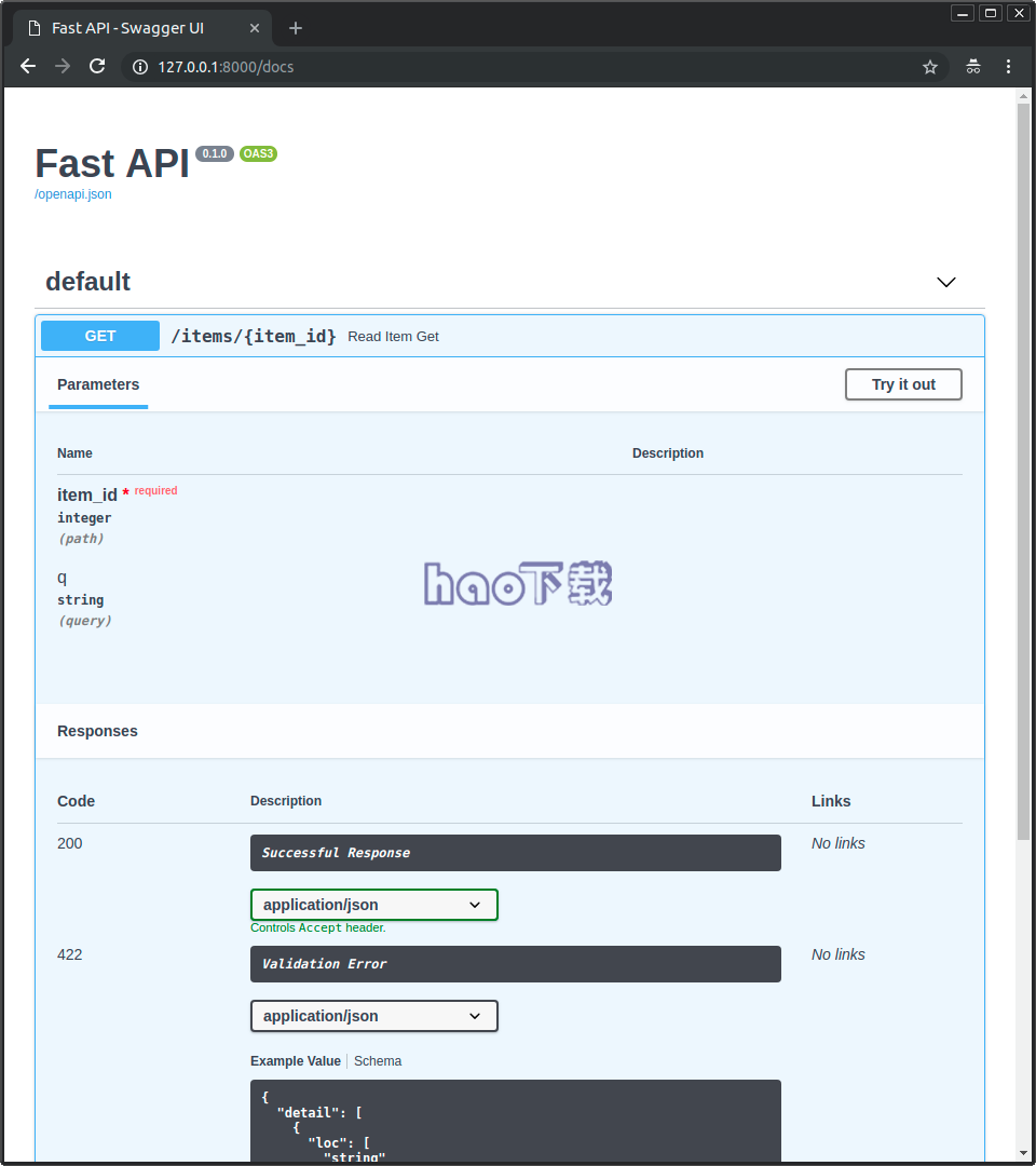 FastAPI高性能Web框架 v0.117.1