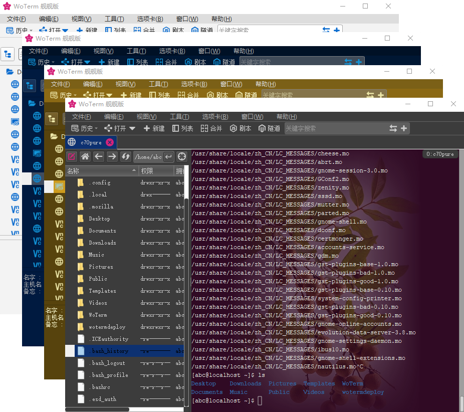 WoTerm开源终端 v10.2.7